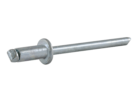 ISO 15979 / DIN 7337 Blindniete Stahl verzinkt Form A Flachkopf