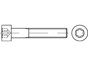 ISO 14579 Zylinderschrauben mit Innensechsrund Edelstahl A2 TX