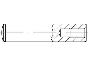 2 Stück Zylinderstifte DIN 6325 gehärtet 8X16 EDELSTAHL C1 ISO 8734 